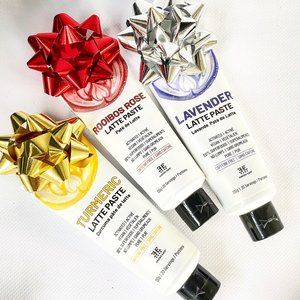 Superfood Latte Pastes in 3 different Flavors: Turmeric, Lavender, RooibosRose